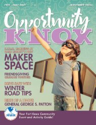 Opportunity Knox Magazine November 2016