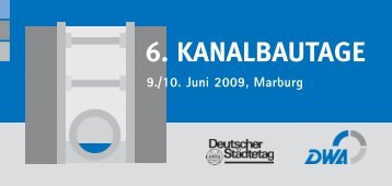 6. KANALBAUTAGE • Programm - Dr. Pecher AG