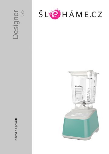 Blendtec - Designer tyrkysový (CZ)