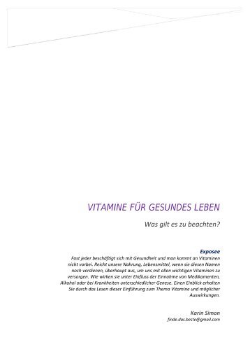 Vitamine-Pro-Kontra