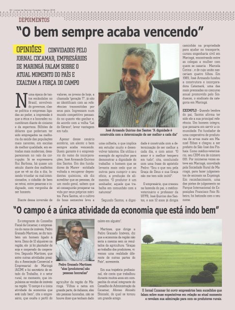 Jornal Cocamar Março 2016