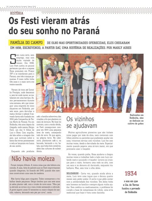 Jornal Cocamar Março 2016