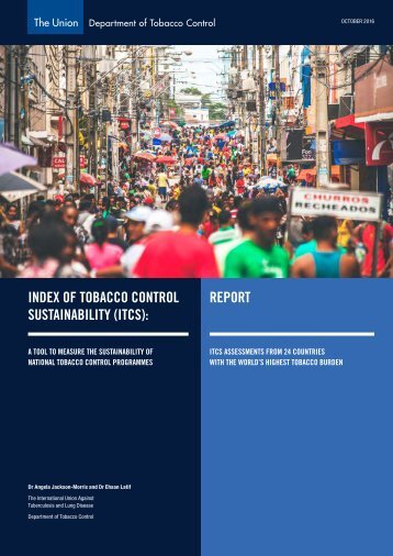 INDEX OF TOBACCO CONTROL SUSTAINABILITY (ITCS) REPORT