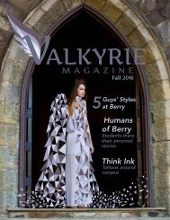 Valkyrie Fall 2016 - Issue 1