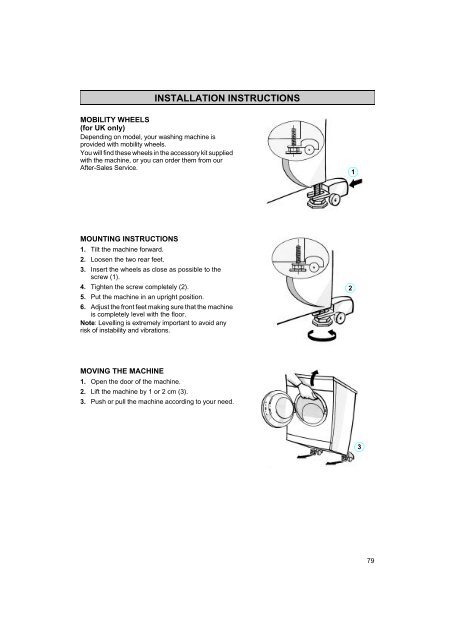 KitchenAid AWM 241 - Washing machine - AWM 241 - Washing machine EN (857024161000) Istruzioni per l'Uso