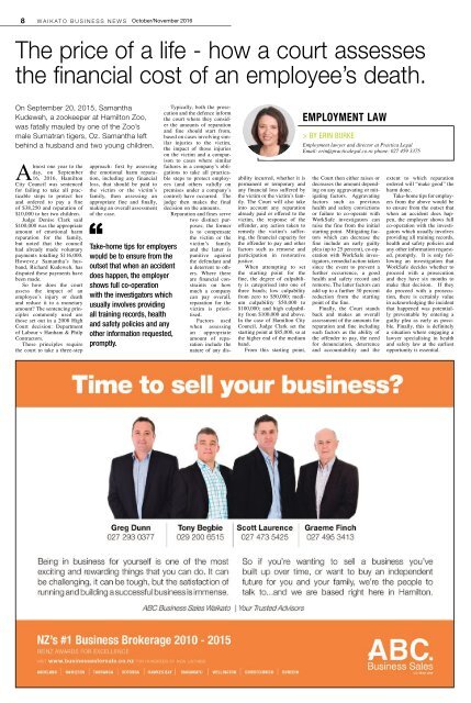 Waikato Business News October/November 2016