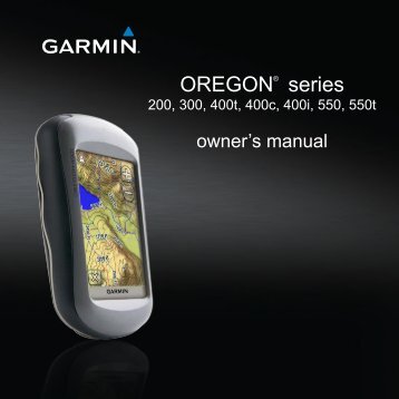 GARMIN COLORADO 400T MANUAL PDF