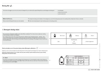 KitchenAid MWA0812W - Washing machine - MWA0812W - Washing machine EN (852100063010) Guide d'installation