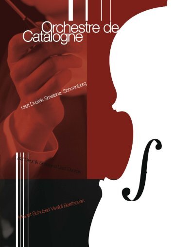 Notre plaquette - Orchestre de Catalogne, Festival de musique ...