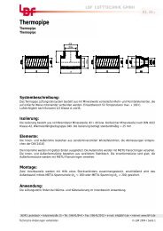 Thermopipe - LBF-IT