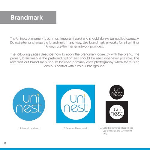 Unines Brand guidelines - Print