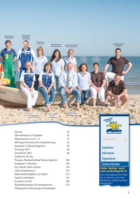 Neuharlingersiel Urlaubsmagazin 2017