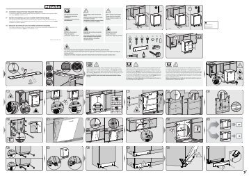 Miele G 4967 SCVi XXL - Plan de montage