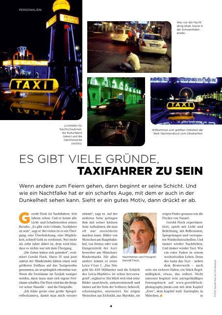 Taxi Times München - August 2015