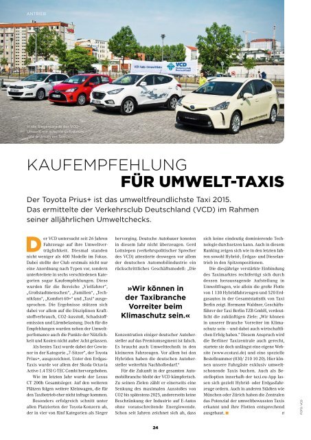 Taxi Times München - Oktober 2015