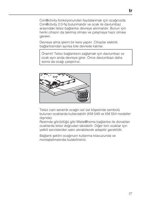 Miele DA 2250 EXTERN - Notice de montage