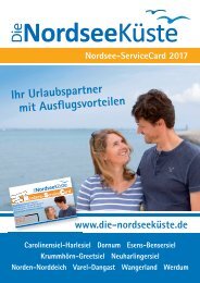Nordsee-Service Card 2017