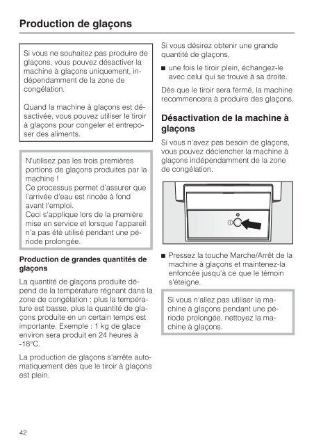 Miele KFN 11923 SD-2 - Mode d'emploi et instructions de montage