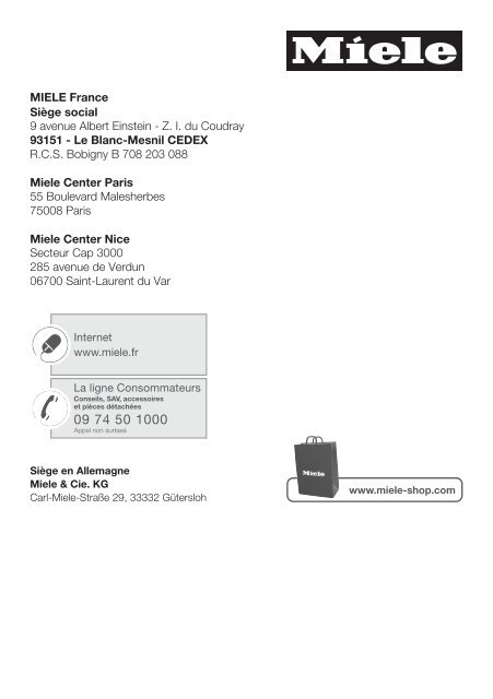 Miele KFN 29233 D edt/cs - Mode d'emploi et instructions de montage