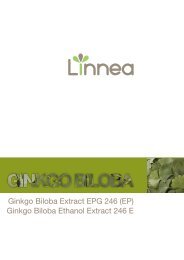 Ginkgo Biloba Extract EPG 246 - Linnea SA