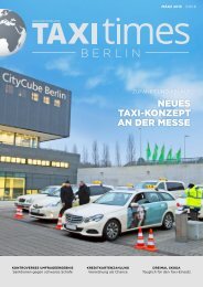 Taxi Times Berlin - März 2015