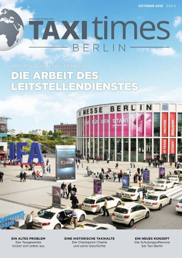 Taxi Times Berlin - Oktober 2015