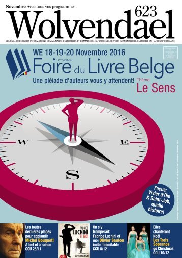 Wolvendael magazine n° 623 novembre 2016