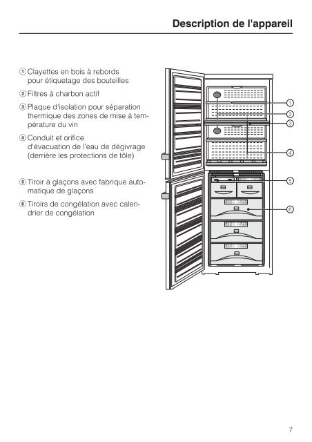 Miele KFN 11923 SD-2 - Mode d'emploi et instructions de montage