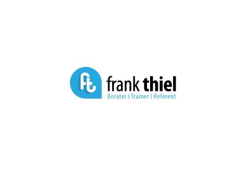 Frank Thiel Trainings & Seminare - Broschüre 2016