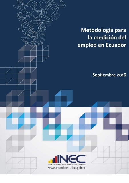 Metodología para la medición del empleo en Ecuador