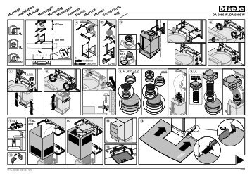 Miele DA 6996 W Pearl - Plan de montage