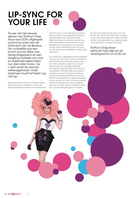 Gay&Night-ZiZo April 2014