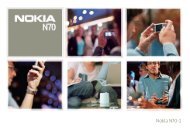 Nokia N70 Music Edition - Nokia N70 Music Edition mode d'emploi