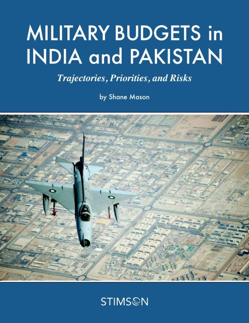 MILITARY BUDGETS in INDIA and PAKISTAN