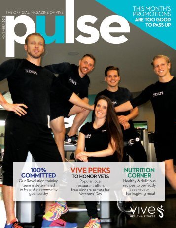 Vive Health & Fitness | November Issue 2016