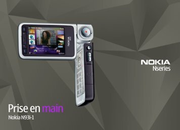 Nokia N93i - Nokia N93i mode d'emploi