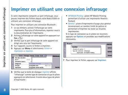 Nokia 9300i - Nokia 9300i Guide dutilisation