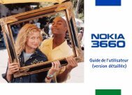 Nokia 3660 - Nokia 3660 mode d'emploi