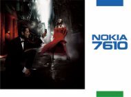 Nokia 7610 - Nokia 7610 Guide dutilisation