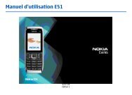 Nokia E51 - Nokia E51 Guide dutilisation