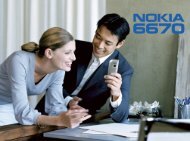 Nokia 6670 - Nokia 6670 mode d'emploi
