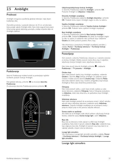 Philips T&eacute;l&eacute;viseur LED - Mode d&rsquo;emploi - HRV