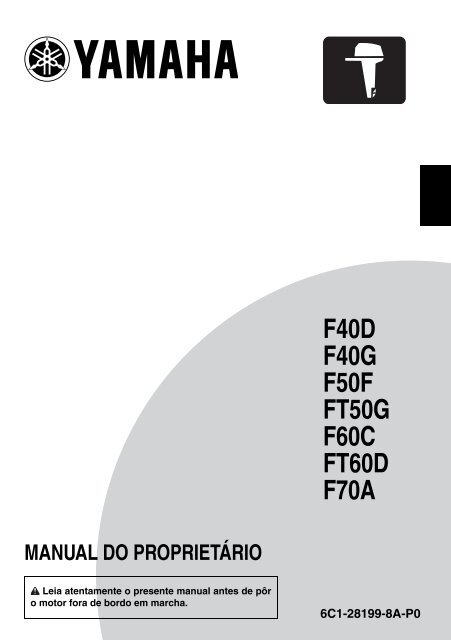 Yamaha F50 - 2012 - Manuale d'Istruzioni Portugu&ecirc;s