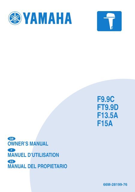 Yamaha F15A - 2003 - Manuale d'Istruzioni Espa&ntilde;ol