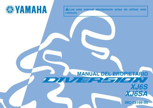 Yamaha XJ6-S - 2009 - Manuale d'Istruzioni Espa&ntilde;ol