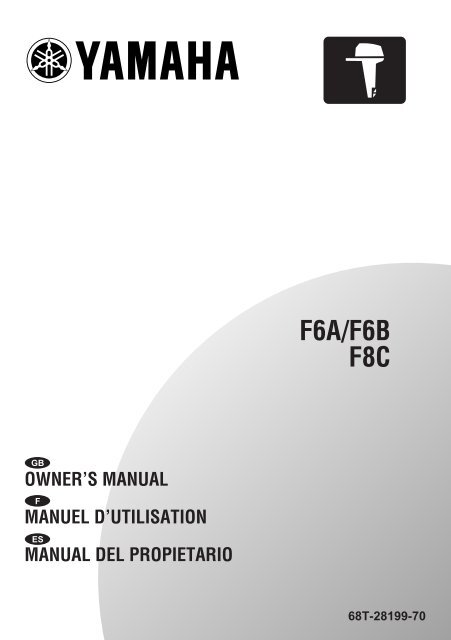 Yamaha F8C - 2001 - Manuale d'Istruzioni English