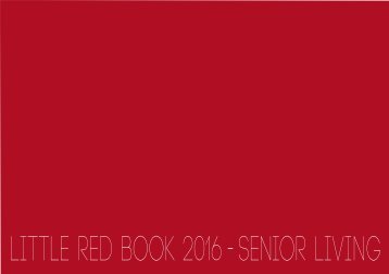 2016 Little Red Book - Senior Living