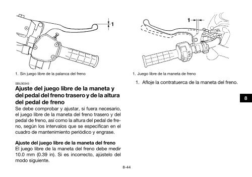 Yamaha GRIZZLY 450 - 2015 - Manuale d'Istruzioni Espa&ntilde;ol