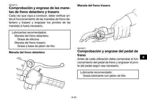 Yamaha GRIZZLY 450 - 2015 - Manuale d'Istruzioni Espa&ntilde;ol