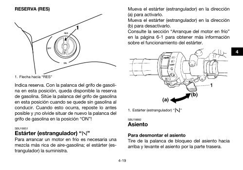 Yamaha GRIZZLY 450 - 2015 - Manuale d'Istruzioni Espa&ntilde;ol